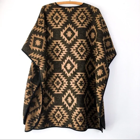 NEW! Vero Moda Navajo Poncho - Picture 10 of 11